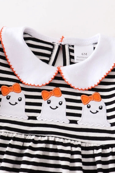 Black Stripe Ghost Infant Bubble