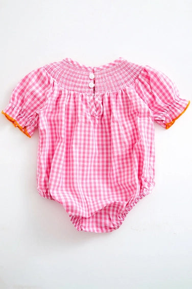 Pink Smoked Pumpkin Infant Bubble