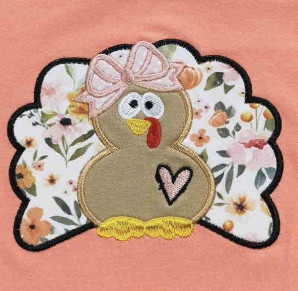 Blossom Turkey Infant One-Piece
