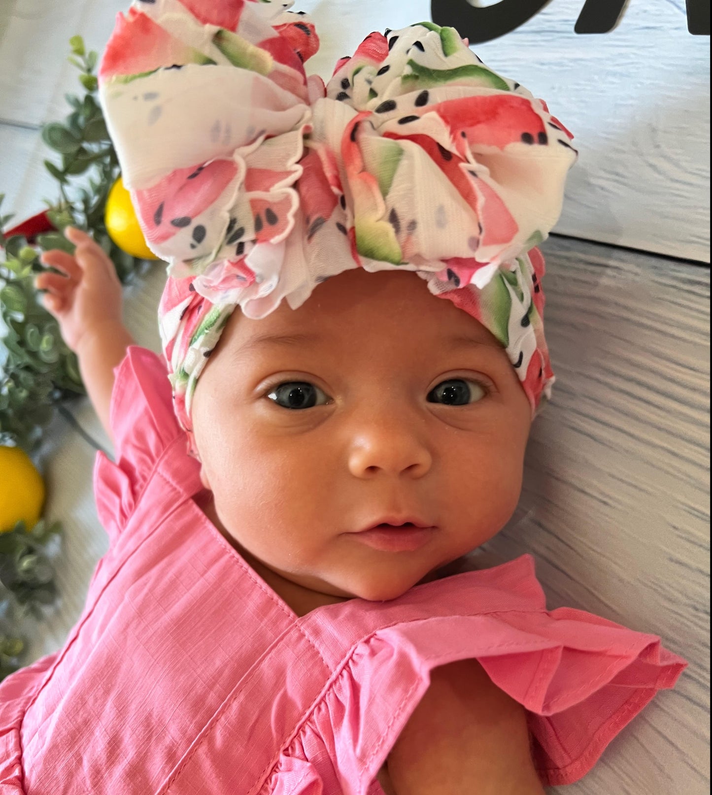Ruffle Headband Bow - Trick or Treat
