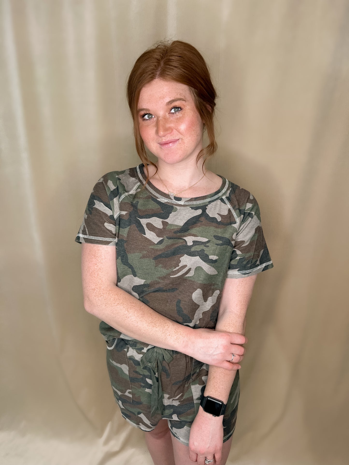 Camo French Terry Lounge Set